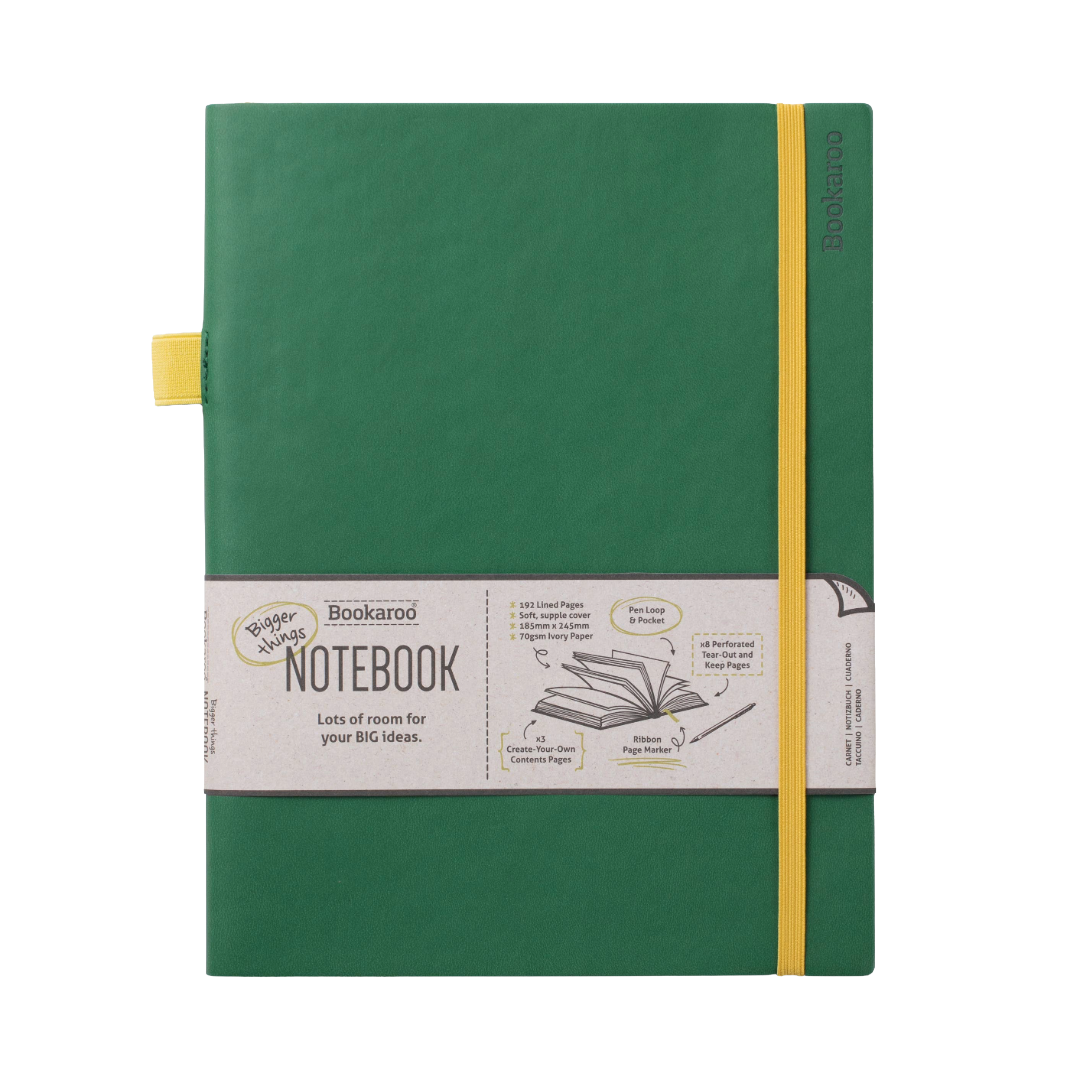 Bookaroo Bigger Things Notebook - Variant Colors