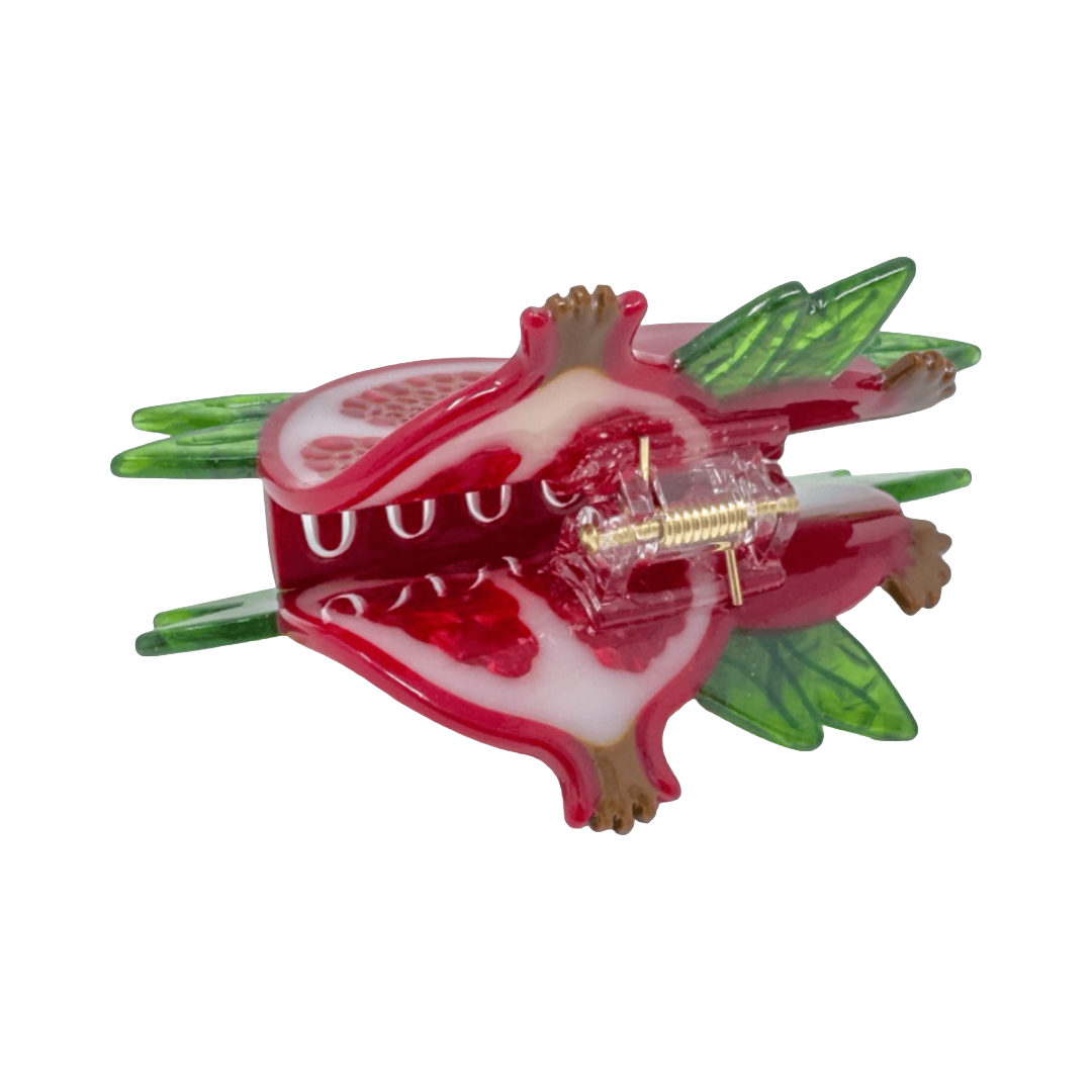 Large Pomegranate Hair Claw Clip