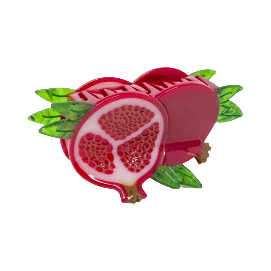 Large Pomegranate Hair Claw Clip