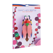 Giant Lady Beetle 3D Wall Art Craft Kit