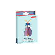 Striped Wing Beetle 3D Wall Art Kit