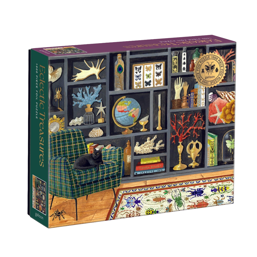 Eclectic Treasures 1000 Piece Foil Puzzle