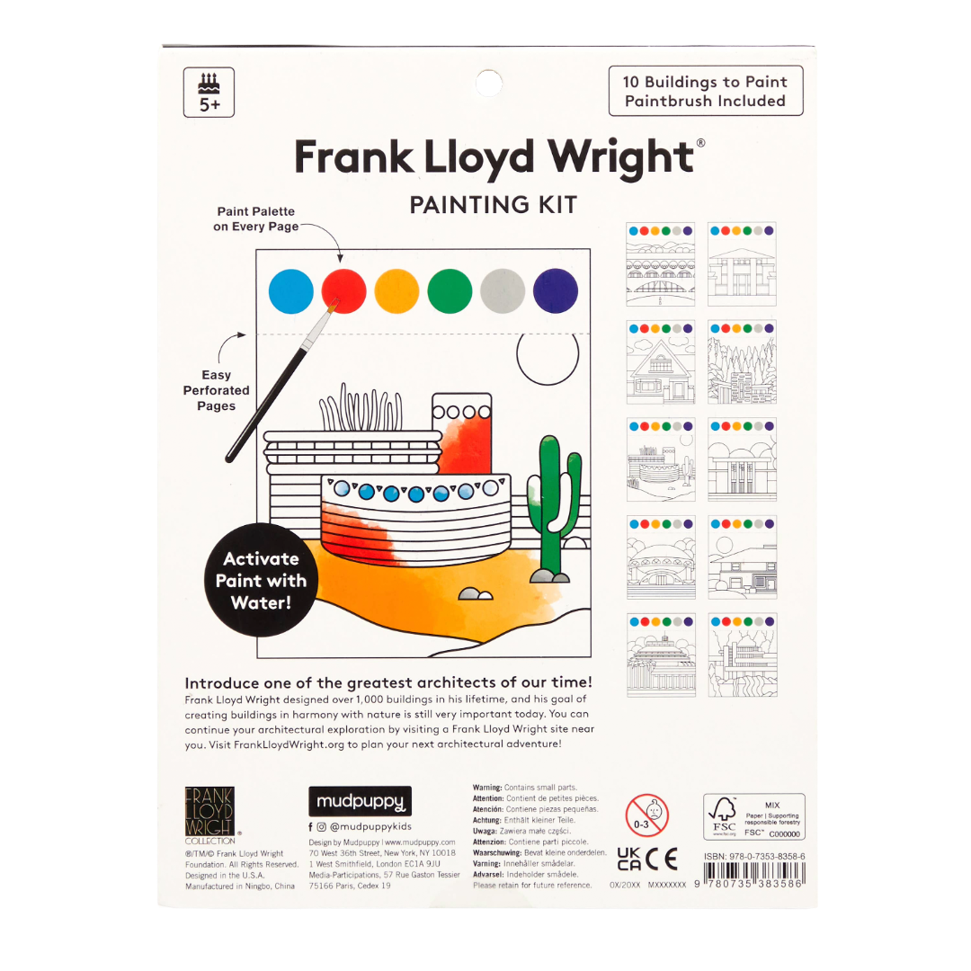 Frank Lloyd Wright Painting Kit