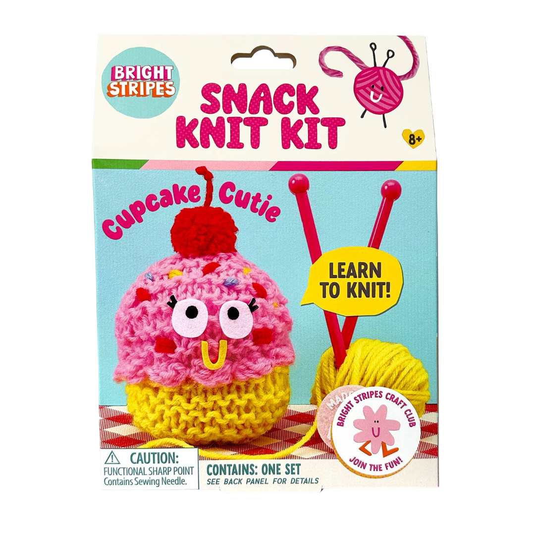 Snack Knit Kit - Cupcake Cutie