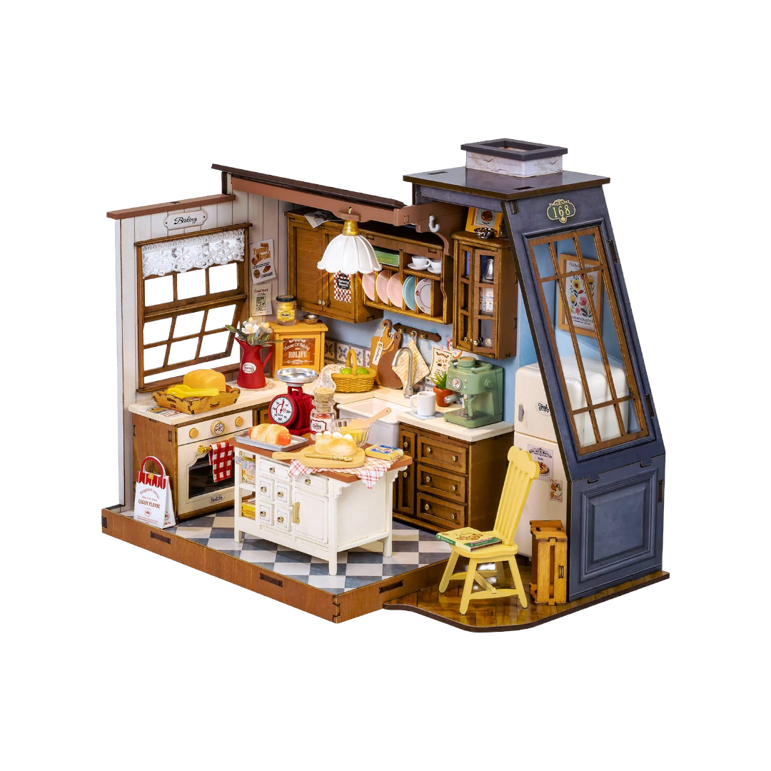 Baking Kitchen DIY Miniature House Kit