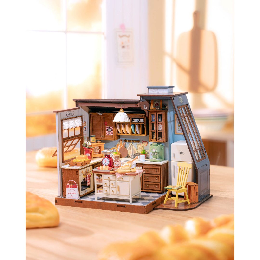 Baking Kitchen DIY Miniature House Kit