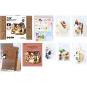 Baking Kitchen DIY Miniature House Kit