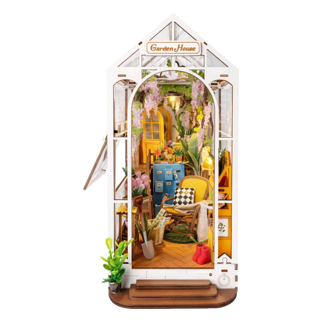 Garden House: DIY Miniature House Book Nook Kit