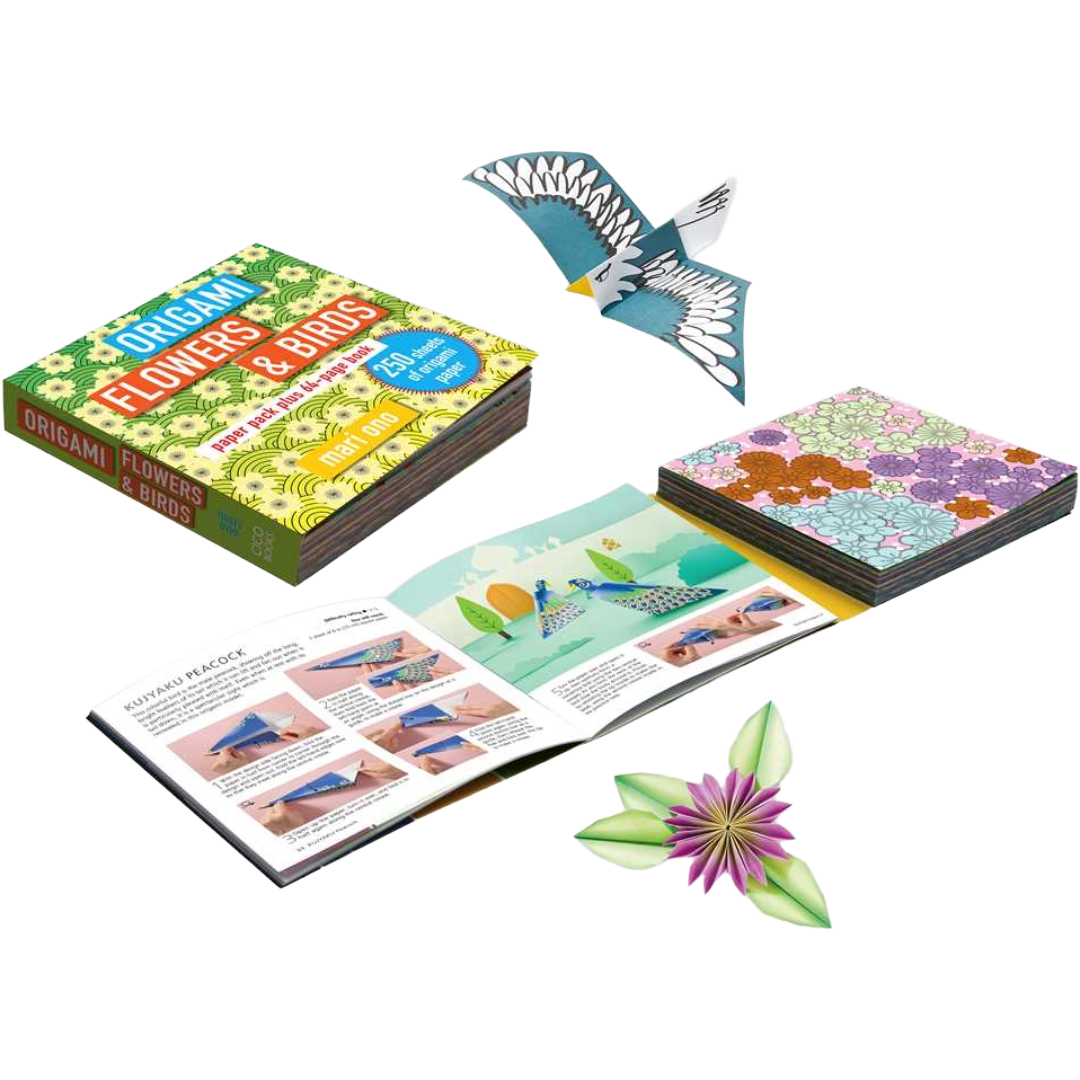 Origami Flowers and Birds by Mari Ono