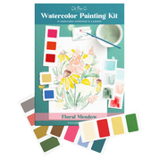 Floral Meadows Watercolor Painting Kit
