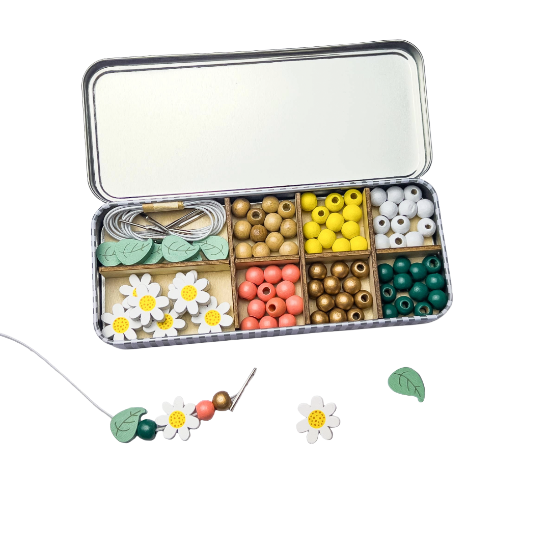 Daisy Bracelet Bead Kit - 5 Bracelets