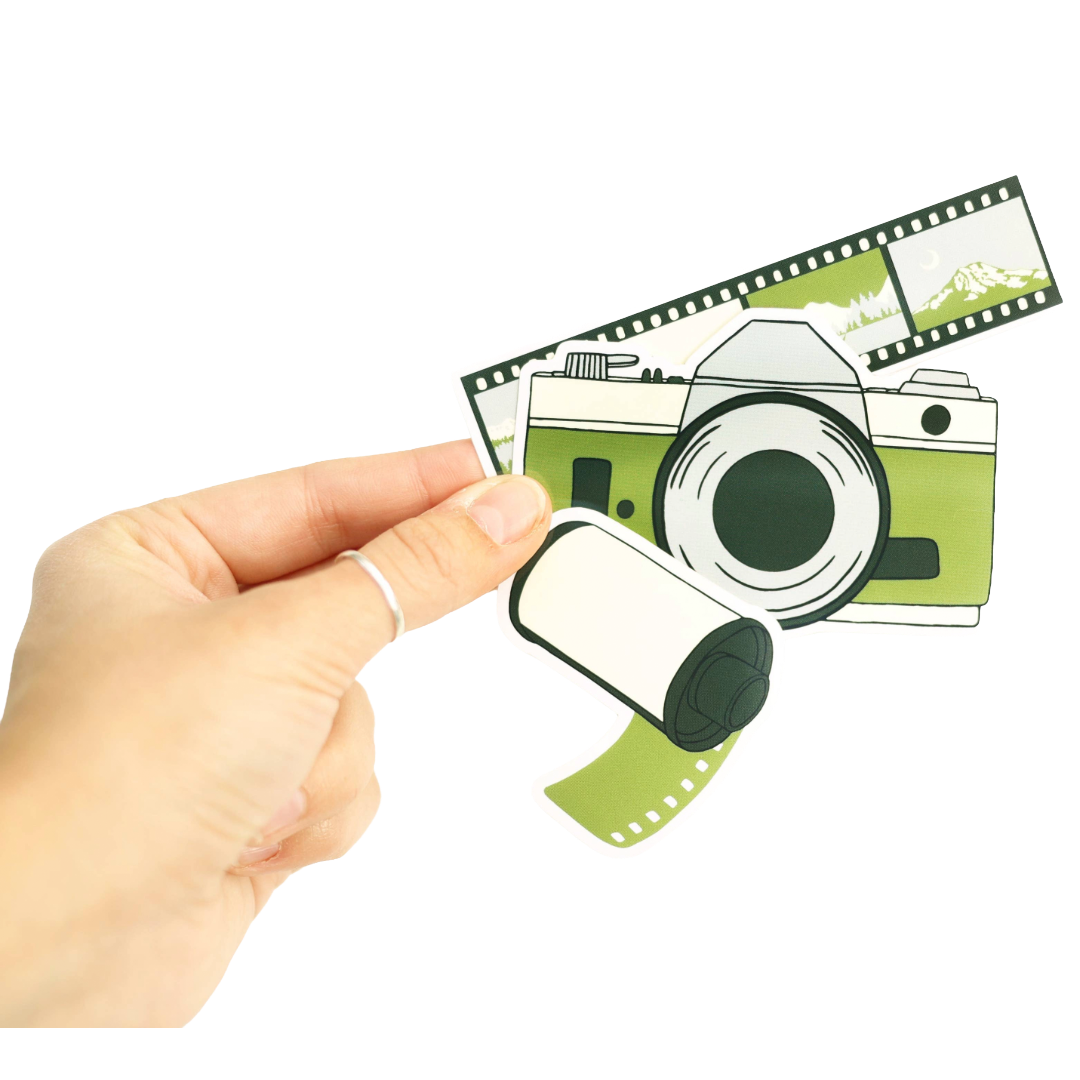 Film Camera Sticker