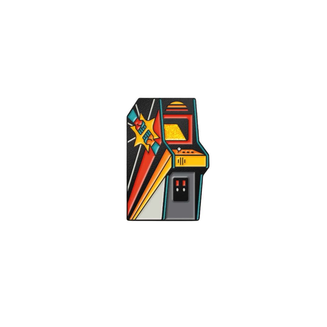 Arcade: Fight - Soft Enamel Pin
