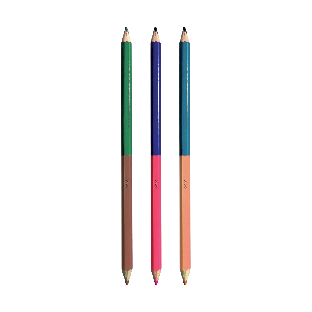 2 Of A Kind Double-Ended Colored Pencils