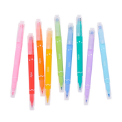 Confetti Stamp Double-Ended Markers - Set of 9