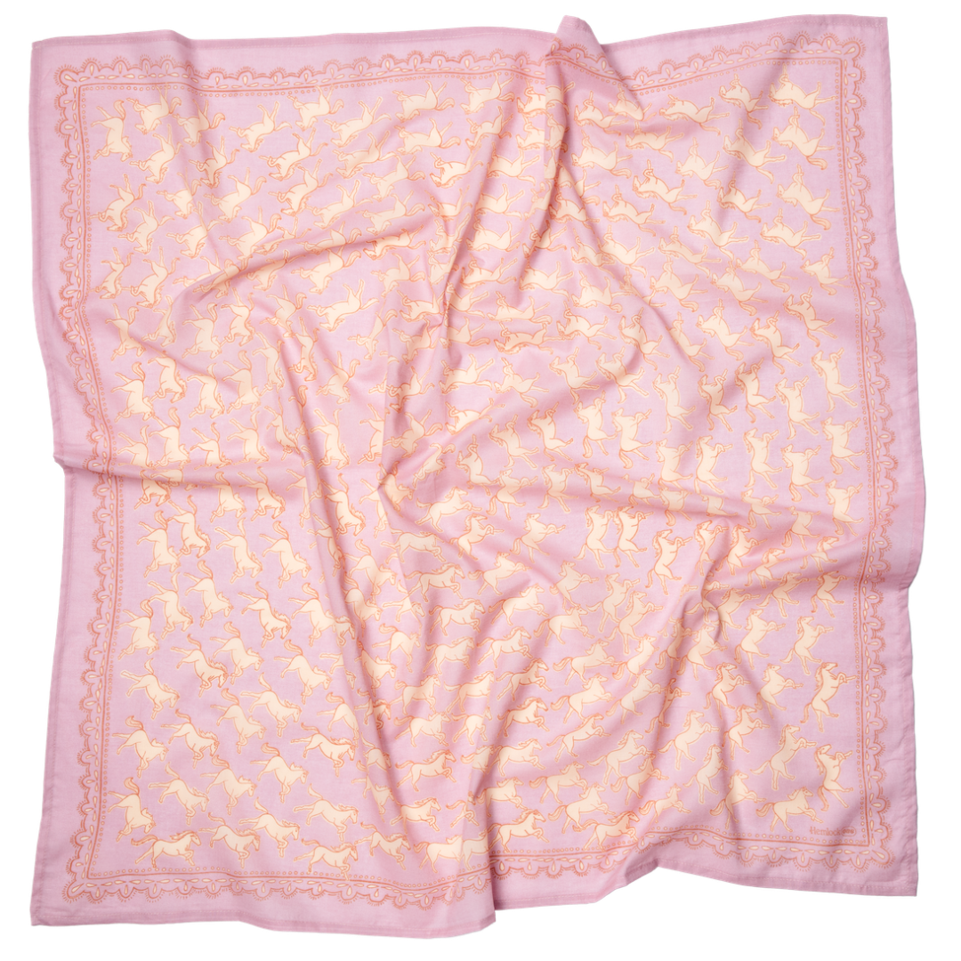 34" Wild Rag Horses Bandana - Large
