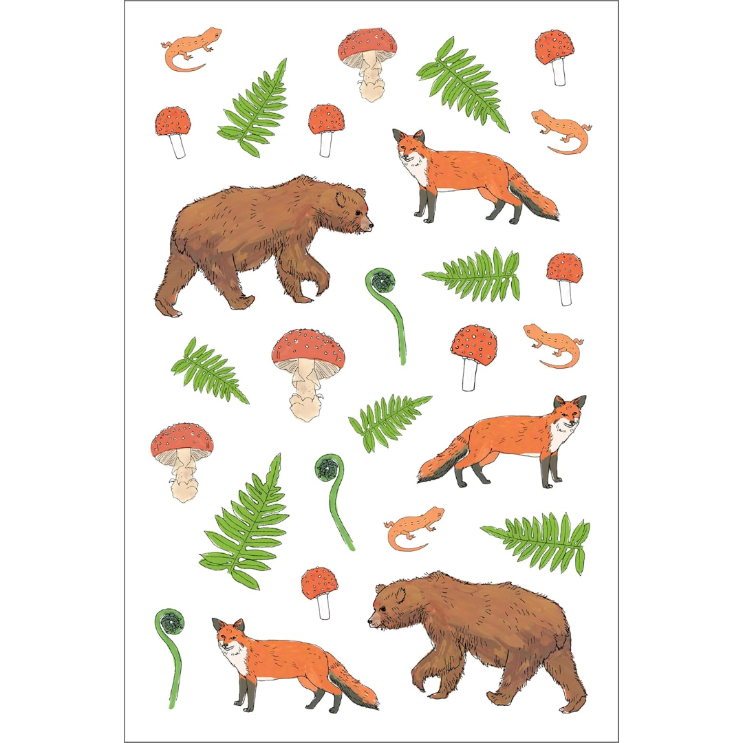 Nature Anatomy Sticker Book