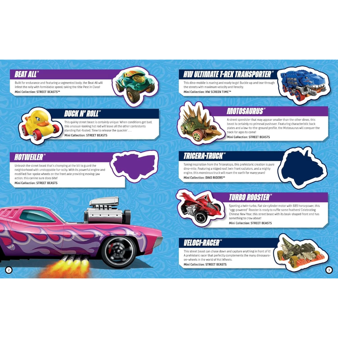 Hot Wheels: Sticker Book by Mattel