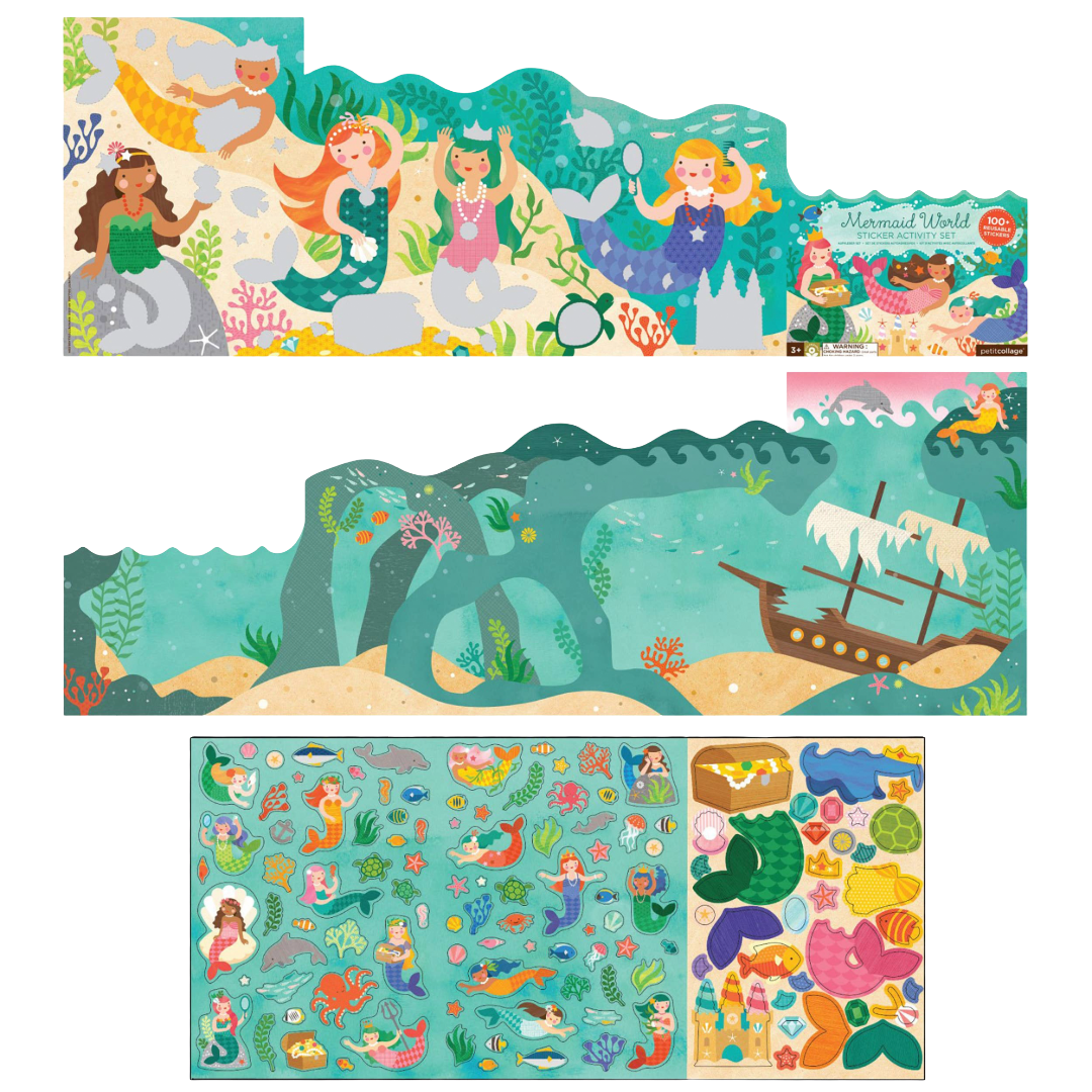 Mermaid World Sticker Activity Set