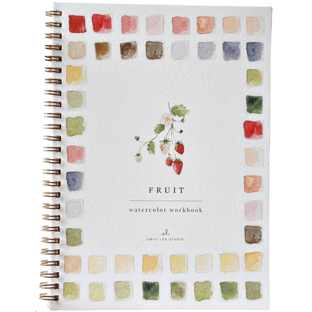 Fruit Watercolor Workbook