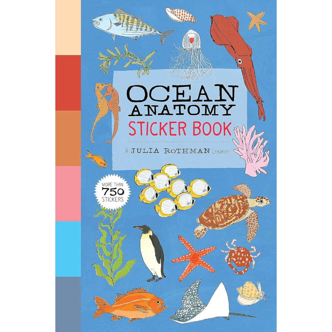 Ocean Anatomy Sticker Book