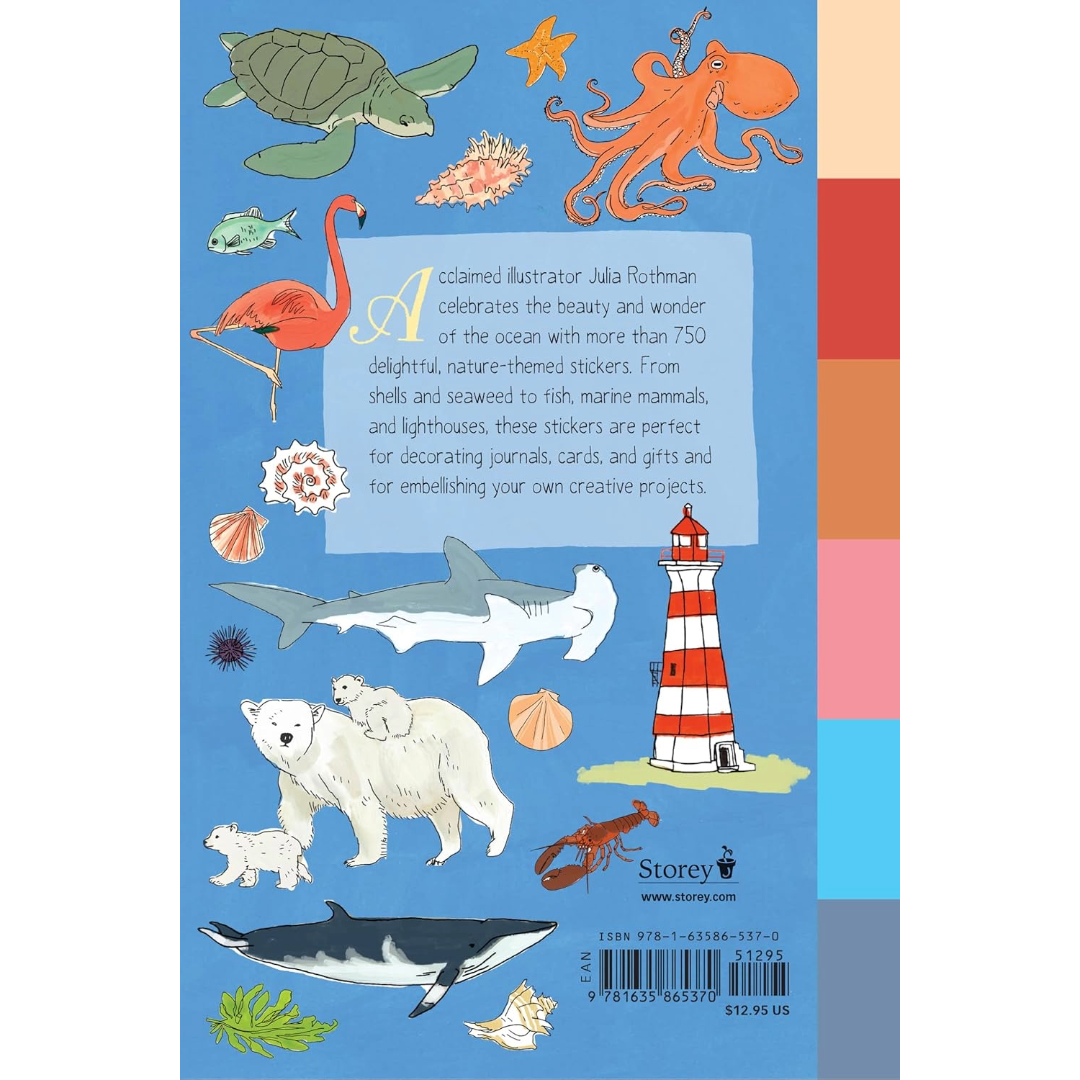Ocean Anatomy Sticker Book