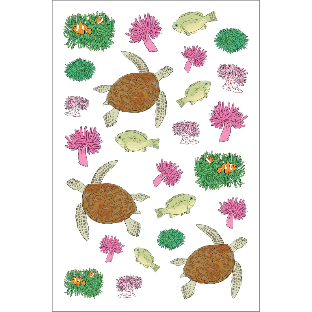 Ocean Anatomy Sticker Book