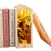 Sunshine Town DIY Miniature House Book Nook Kit