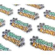 Choose Kindness Daisy Flower Vinyl Sticker