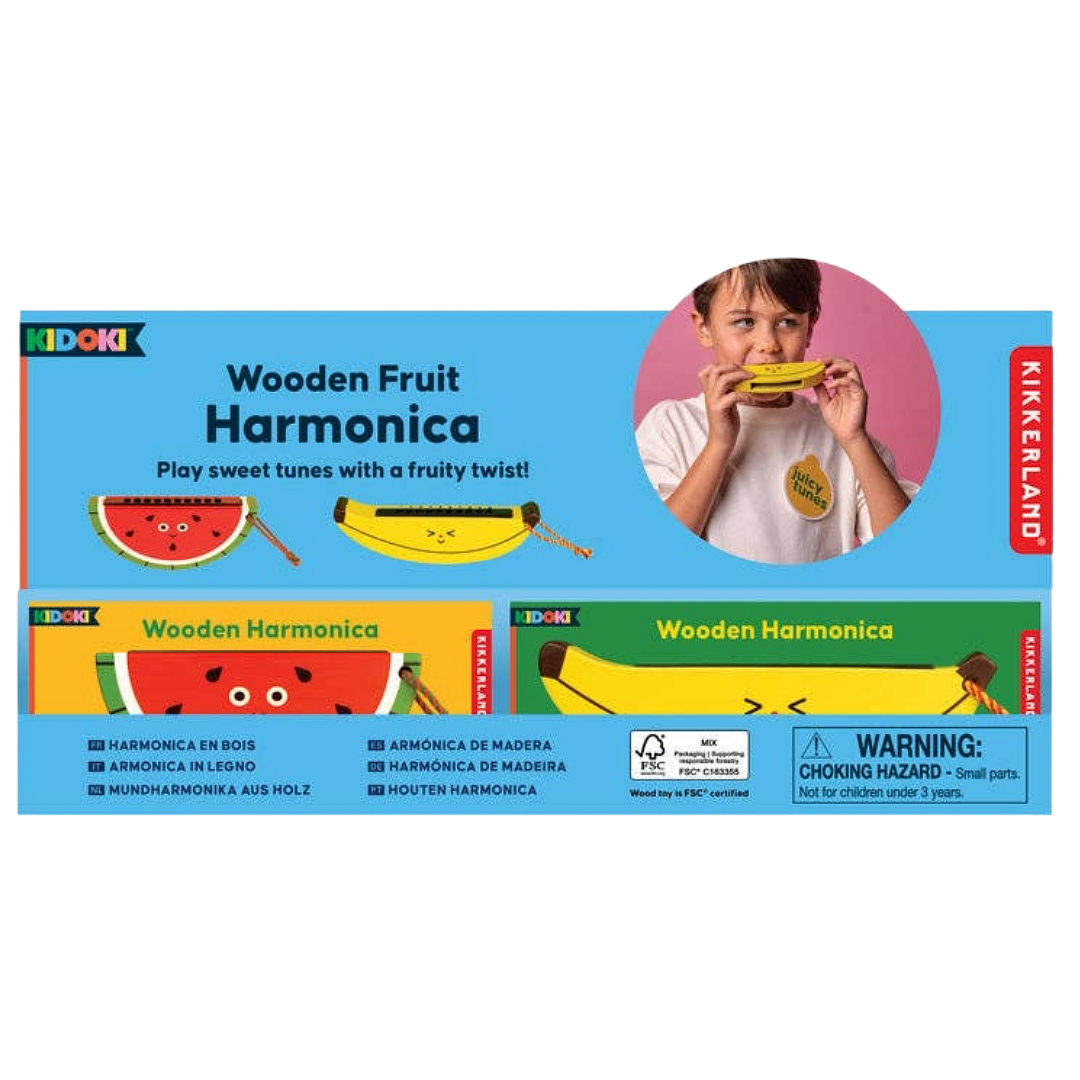 Wooden Fruit Harmonica: Watermelon