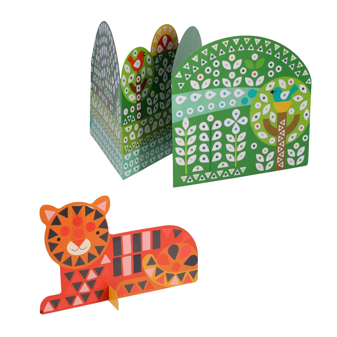 Animal Friends: Mosaic Sticker Activity