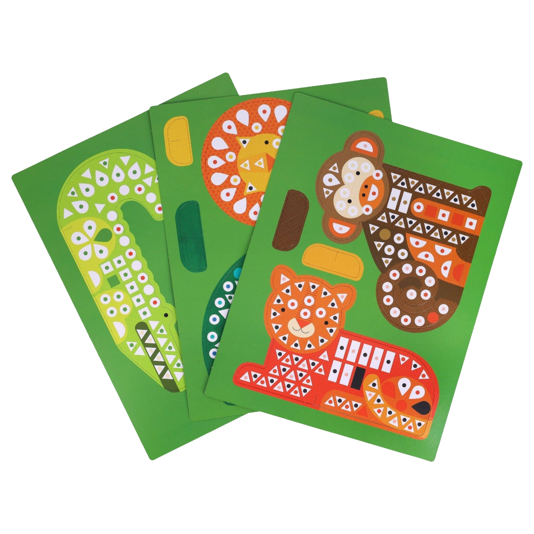 Animal Friends: Mosaic Sticker Activity