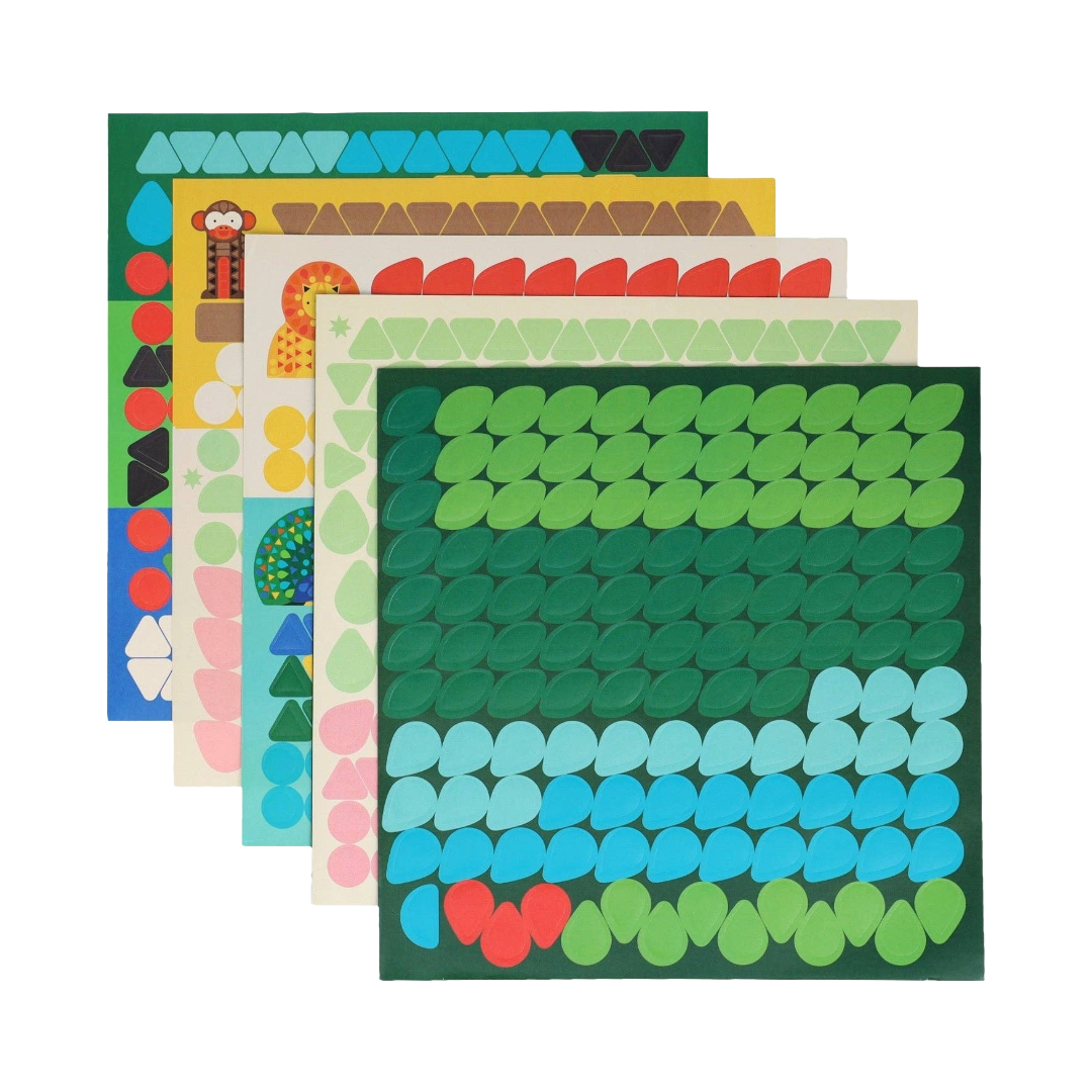 Animal Friends: Mosaic Sticker Activity