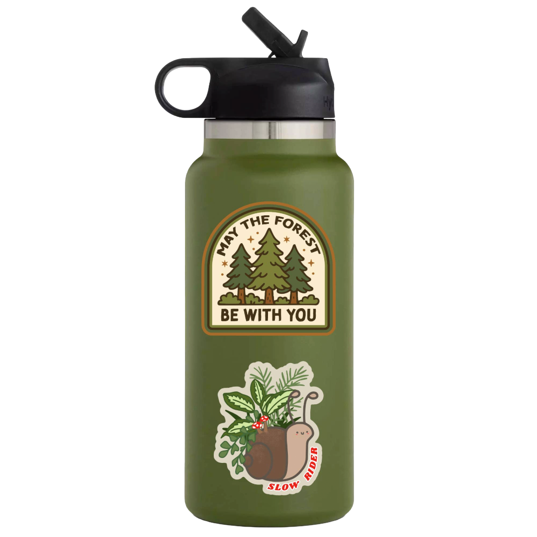 May the Forest Be With You High Quality Vinyl Sticker