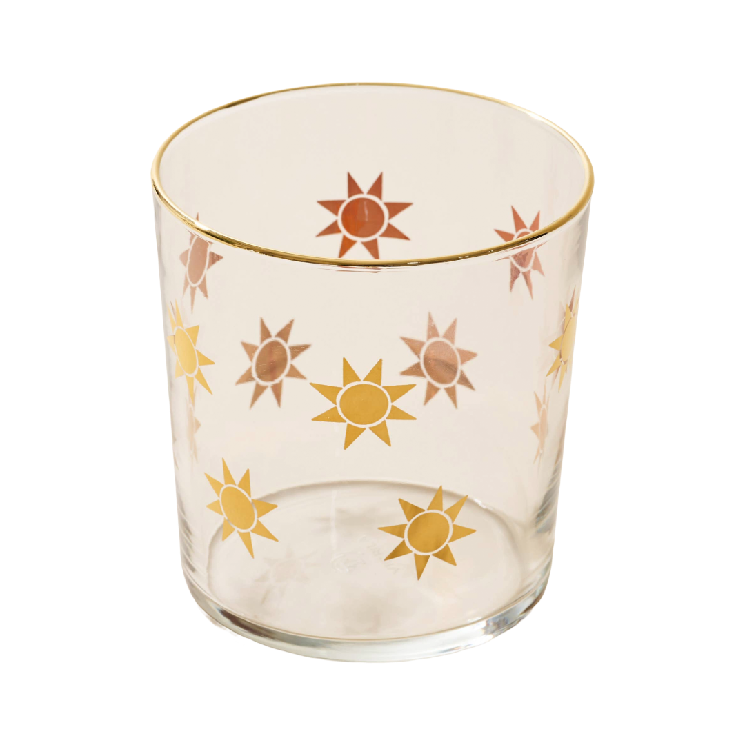 Sunny Days 12.5 Ounce Glass Tumbler