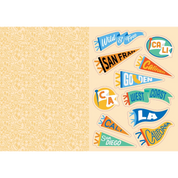 I Love California Sticker Book