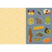 I Love California Sticker Book