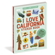 I Love California Sticker Book