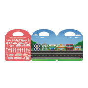 Sí Sabo Town: A Bilingual Reusable Sticker Play Set