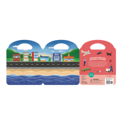 Sí Sabo Town: A Bilingual Reusable Sticker Play Set