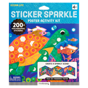 Ocean Life Sticker Sparkle Poster Activity Kit