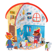 Puffy Sticker 3D Playhouse Mushroom Cottage