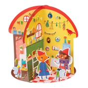 Puffy Sticker 3D Playhouse Mushroom Cottage