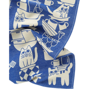 Kitchen Cats Cotton Tea Towel