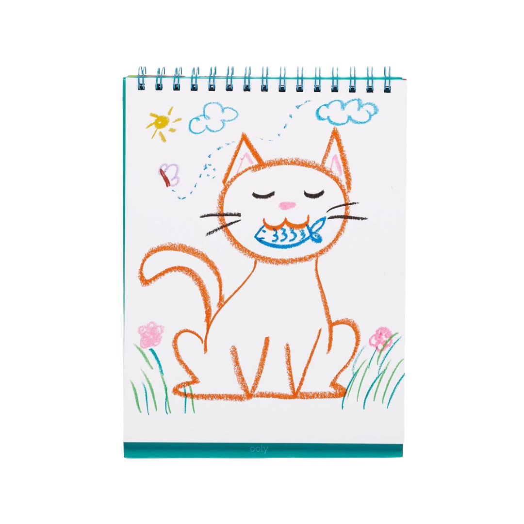 Cat Parade Gel Crayons - Set of 12