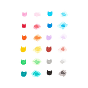 Cat Parade Gel Crayons - Set of 12