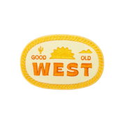Good Old West Patch:  Sew-on