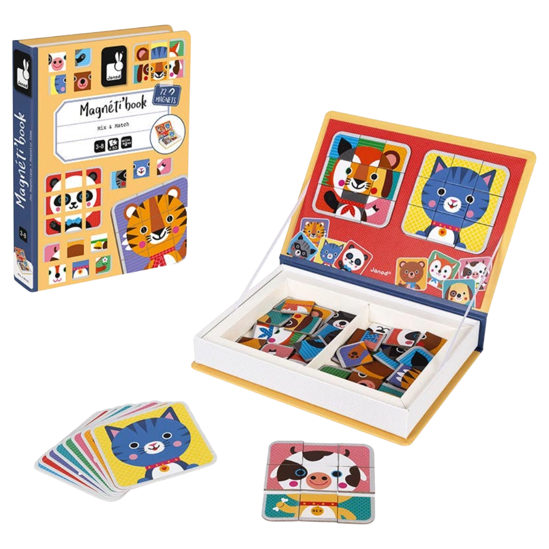 Mix & Match - Magnetic Book Game