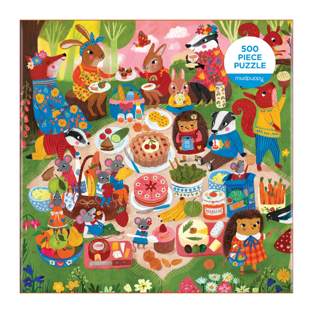 Woodland Picnic 500 Piece Family Puzzle