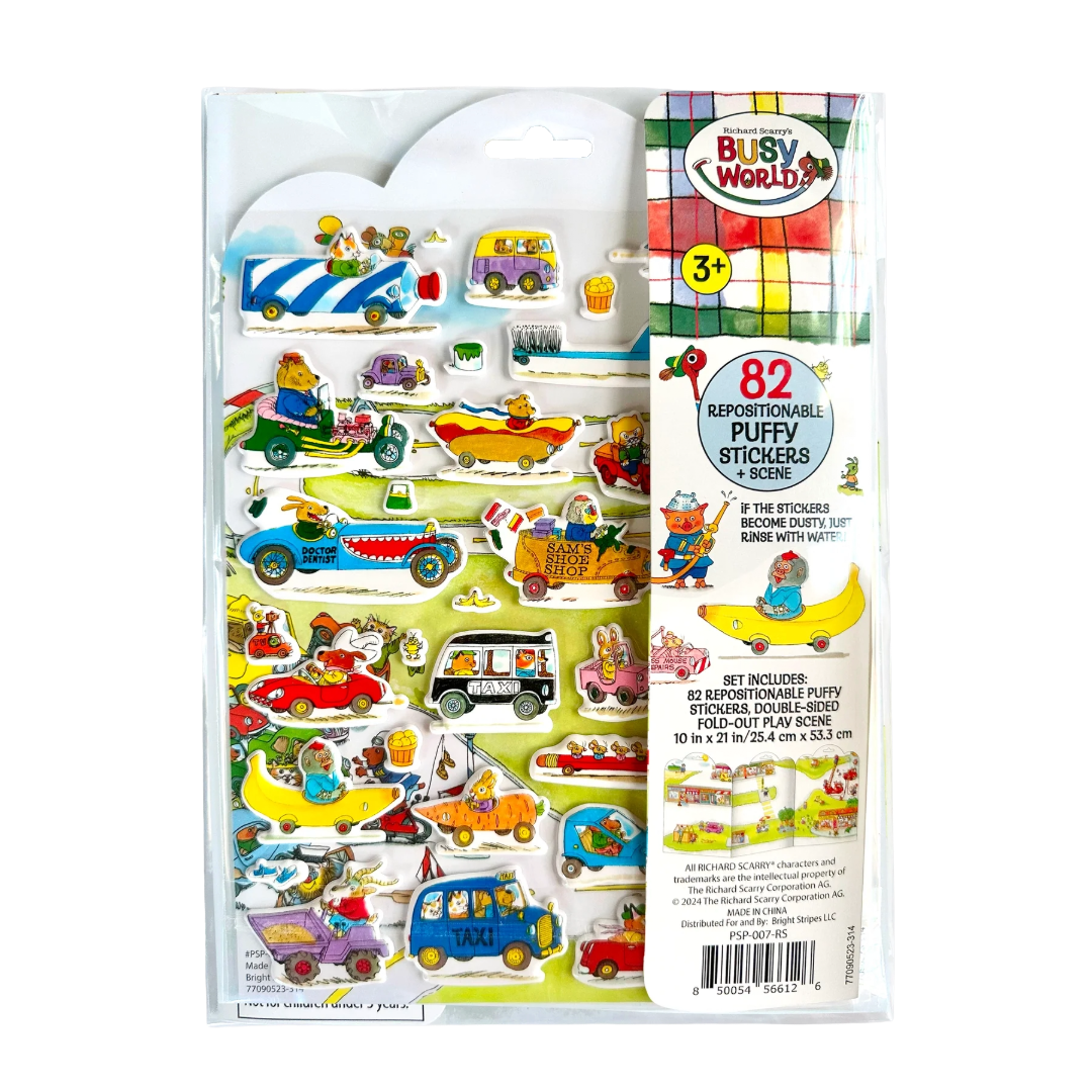 Puffy Sticker Play Set - Richard Scarry's Busy World®